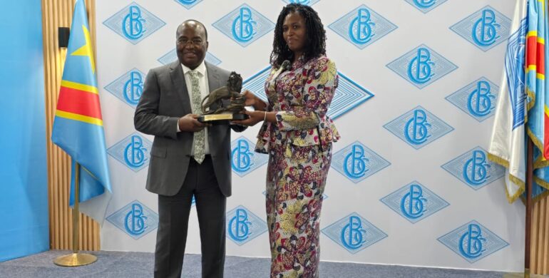 AFRACA SECRETARY GENERAL’S OFFICIAL VISIT TO BANQUE CENTRALE DU CONGO