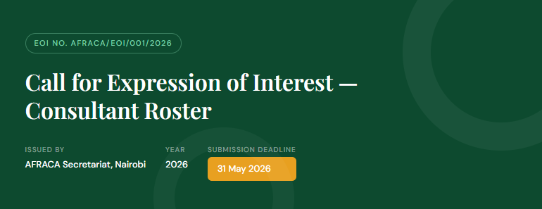 Call for Expression of Interest — Consultant Roster